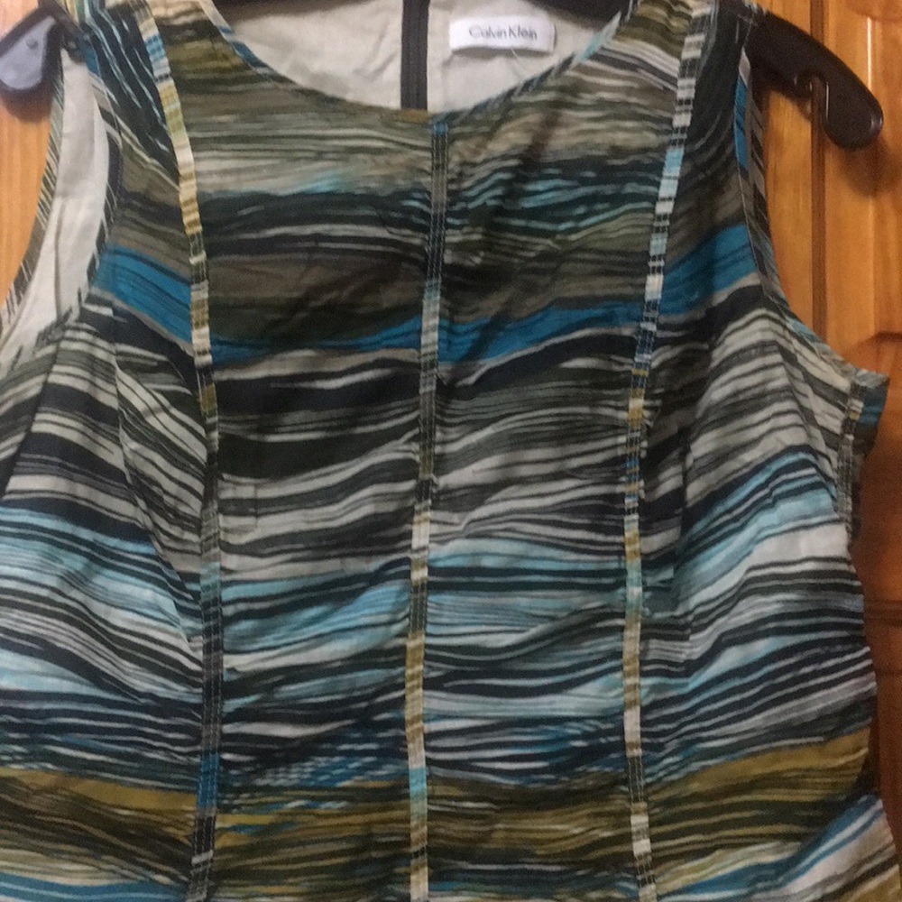 A Calvin Klein cotton summer dress